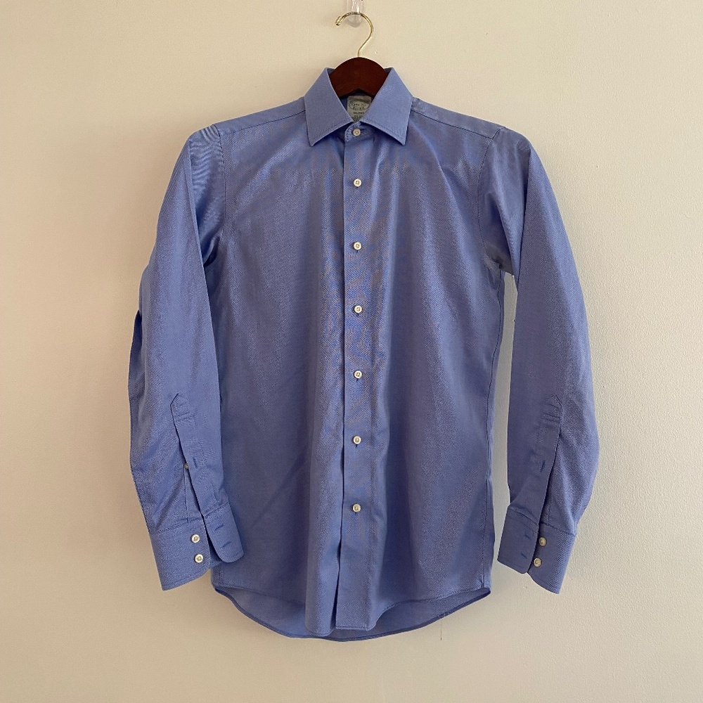 Brooks Brothers Slim Fit Button Down Dress Shirt